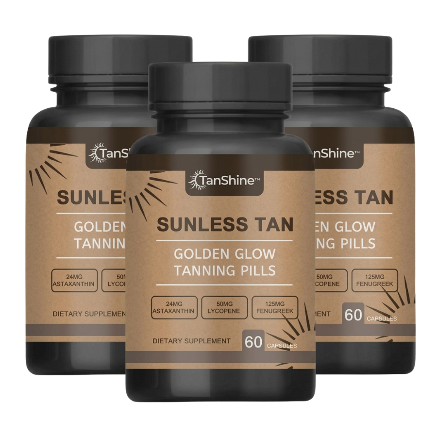 TanShine™ | Goldene Glow-Bräunungskapseln