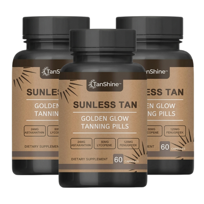 TanShine™ | Goldene Glow-Bräunungskapseln