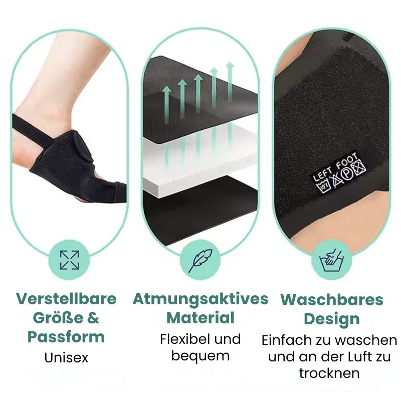 OrthoAlign™ | Sichtbare Korrektur bei Hallux Valgus bereits ab der ersten Anwendung!