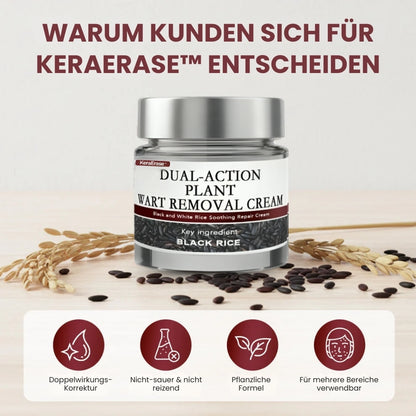 KeraErase™ | Pflanzliche Warzenentfernungscreme mit Doppelwirkung