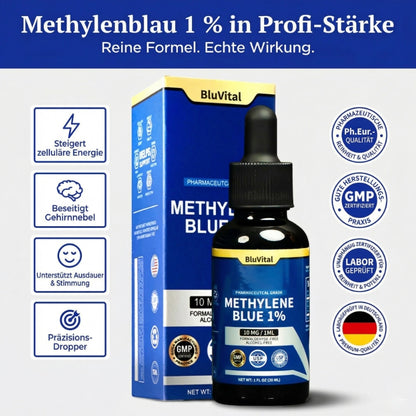 BluVital™ | Methylenblau 1 % in Ph.Eur.-Qualität