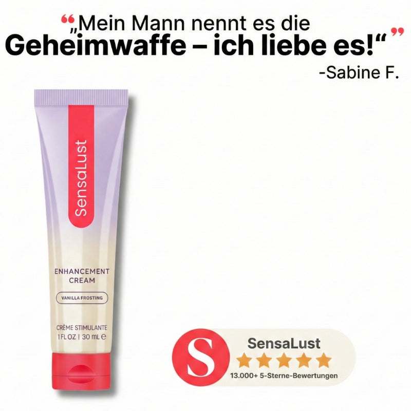 SensaLust™ | Vaginalcreme für Frauen ab 40