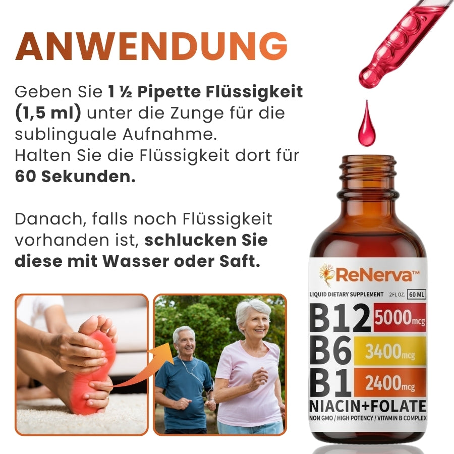 ReNerva™ | Vitamin-B-Komplex-Tropfen