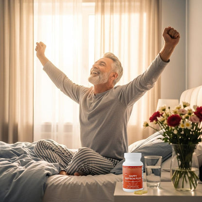Happy Saffron Plus™ | 3-in-1 Stimmungs-Wiederherstellungs-Komplex