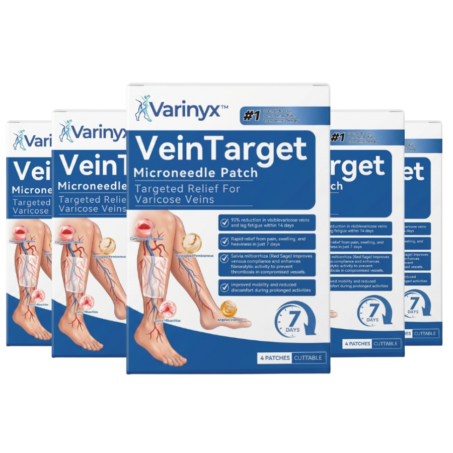 Varinyx™ | Microneedling-Pflaster gegen Krampfadern
