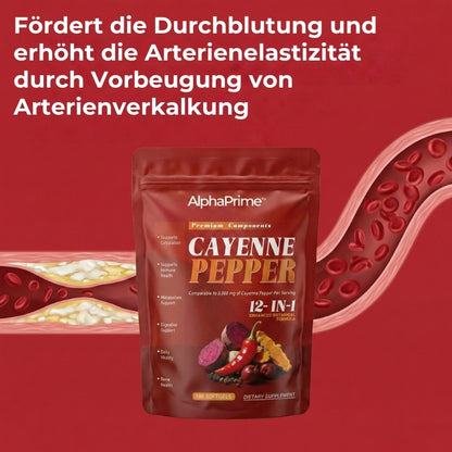 AlphaPrime™ | Cayennepfeffer für verbesserte Durchblutung