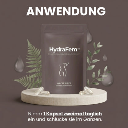 HydraFem™ | Intime Hydration für sie – auf natürliche Weise