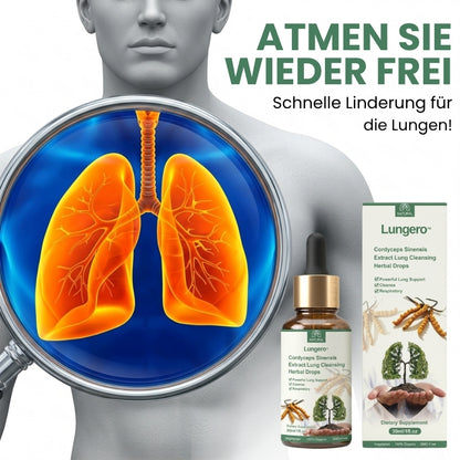 Lungero™ | Pflanzliche Lungentropfen zur Lungenreinigung