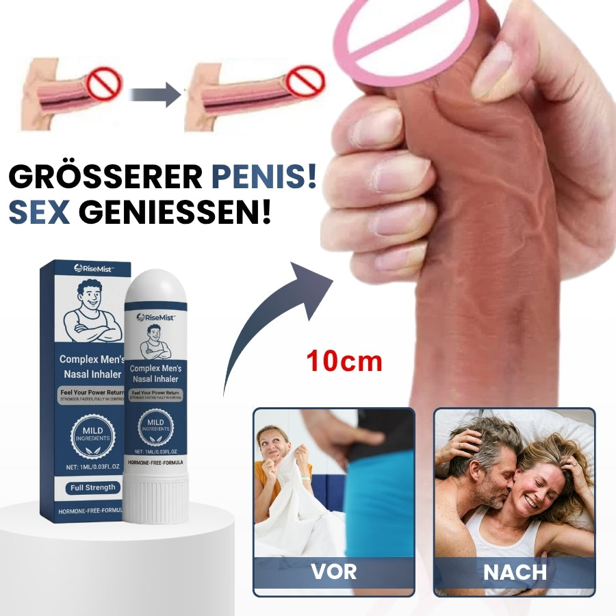 RiseMist™ | Nasaler Inhalator bei erektiler Dysfunktion
