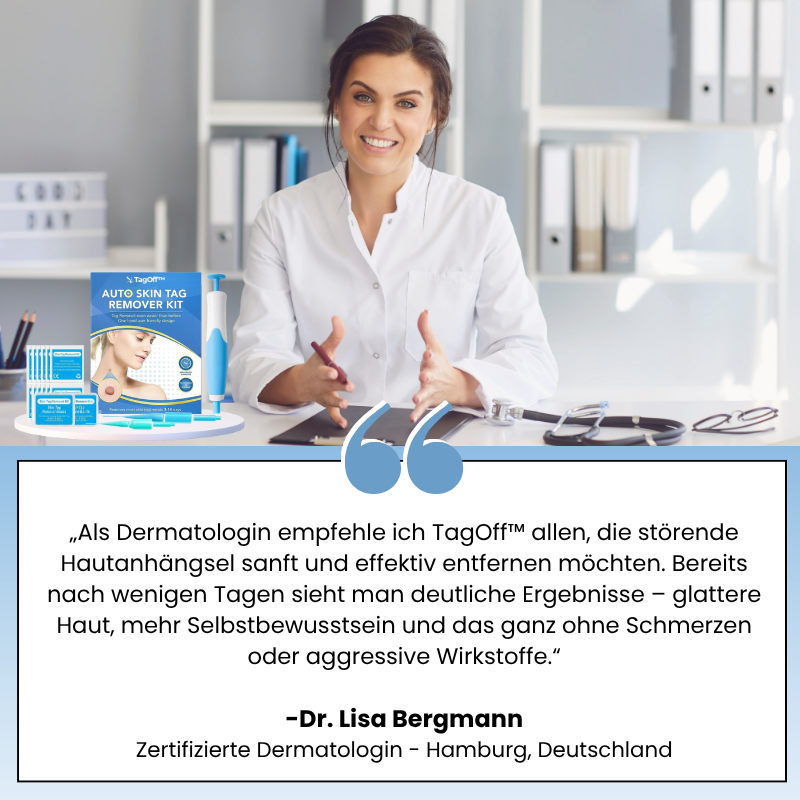 TagOff™ | Komplettset zur Entfernung von Hautanhängseln