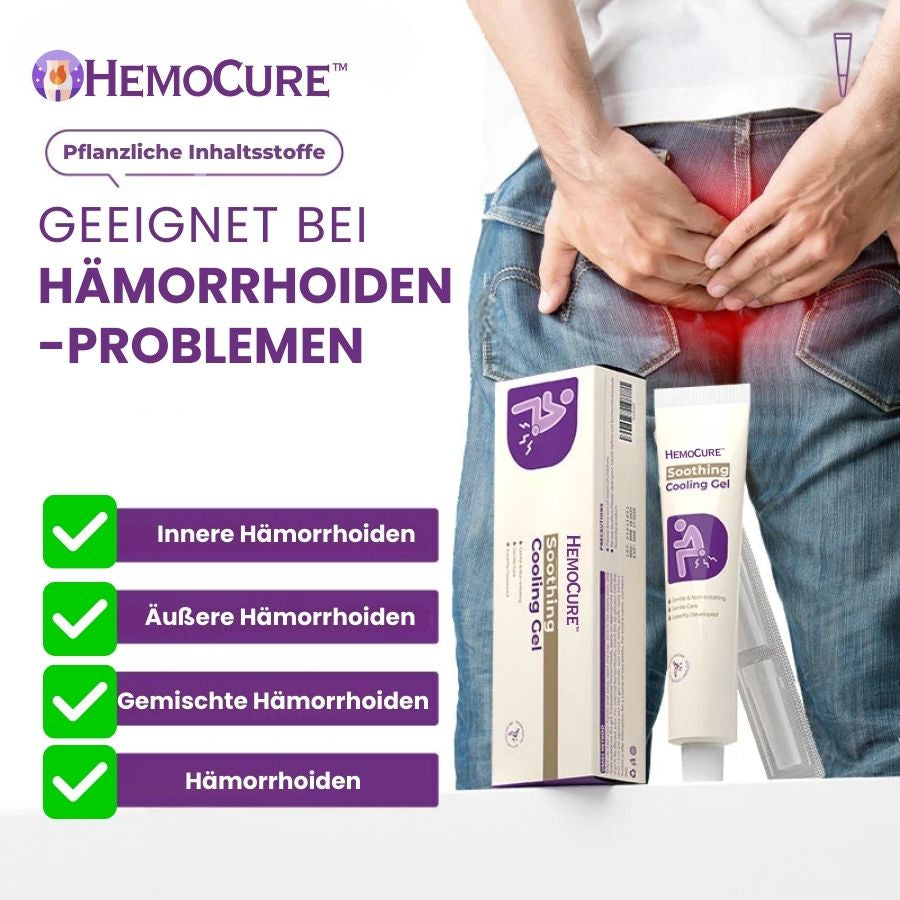 HemoCure™ | Hämorrhoiden Erfrischendes Beruhigendes Gel