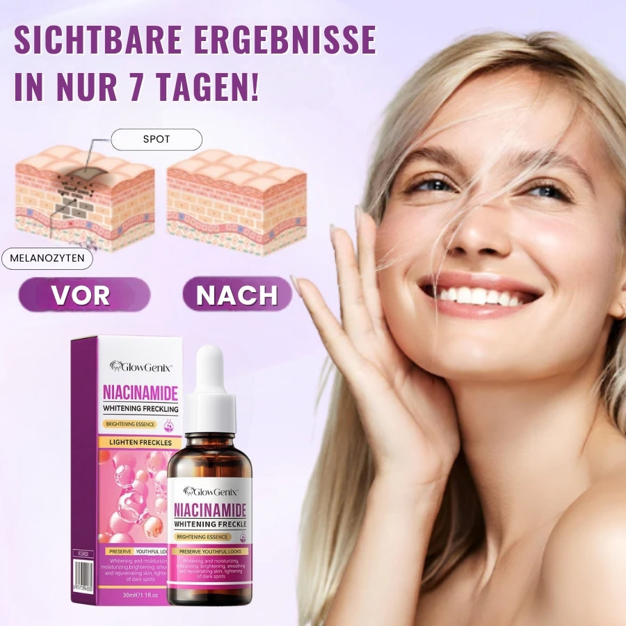 GlowGenix™ | Niacinamid Aufhellendes Sommersprossen Serum