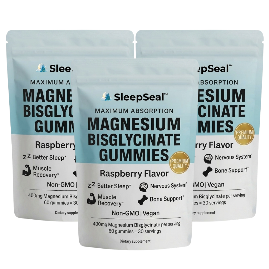SleepSeal™ | Magnesium-Bisglycinat-Gummis