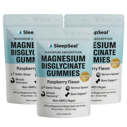 SleepSeal™ | Magnesium-Bisglycinat-Gummis