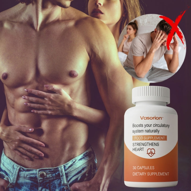 Vasorion™ | Löst Arterienablagerungen auf für natürliche Erektionen
