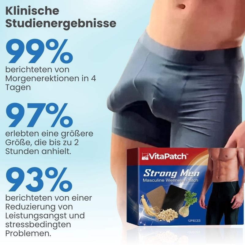 VitaPatch™ | Pflaster gegen Erektionsstörungen