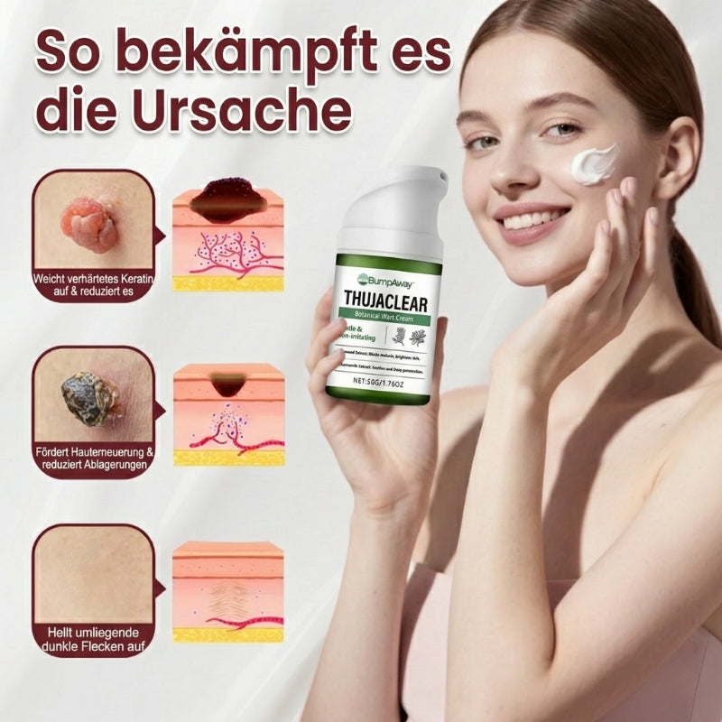BumpAway™ | Botanische Warzen-Creme