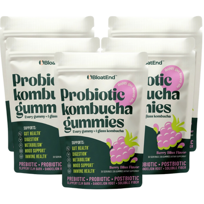 BloatEnd™ | Hormonelle Blähbauch-Linderung Probiotische Gummis