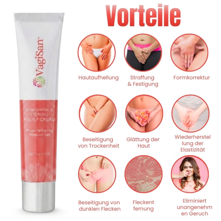 VagiSan™ | Frauen Intim-Juckreiz-Linderungscreme