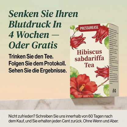PressurEase™ | 100 % reiner Hibiskus – keine Füllstoffe