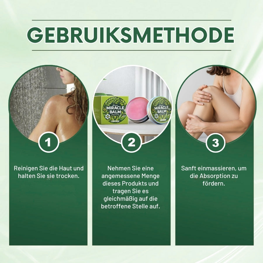 MiracleBalm™ | Beinschwellungen Linderndes Pflege-Balsam