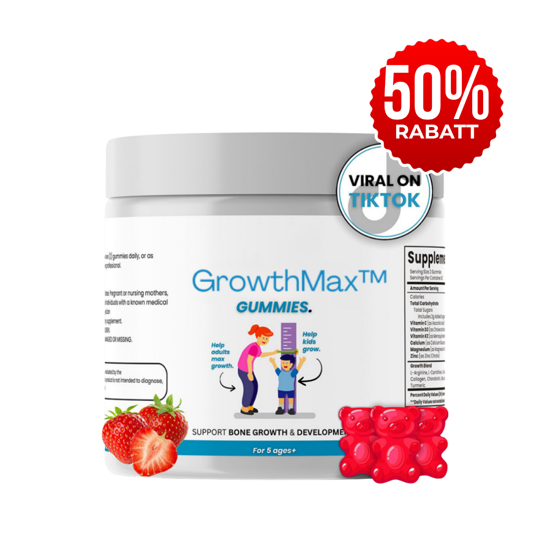 GrowthMax™ | Gummibärchen für Wachstum