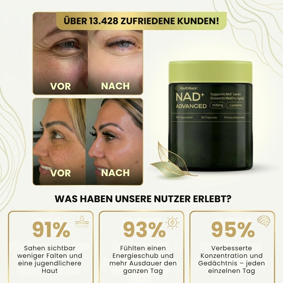 YouthBack™ | Premium NAD+ Fortgeschrittene Formel