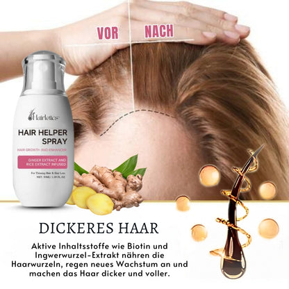 Hairletics™ | Das 60-Sekunden-Spray, das Ihren Scheitel füllt und das Haarvolumen direkt an der Wurzel stärkt!