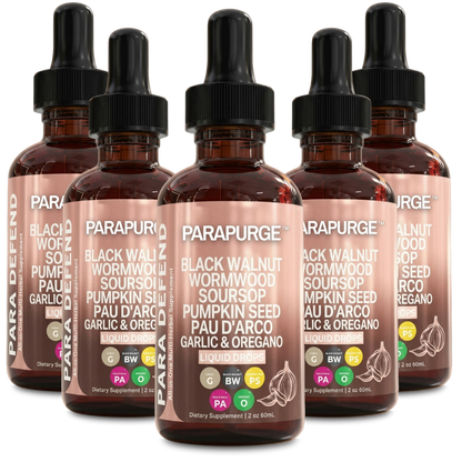 ParaPurge™ | Wermut, Schwarznuss Parasiten-Detox