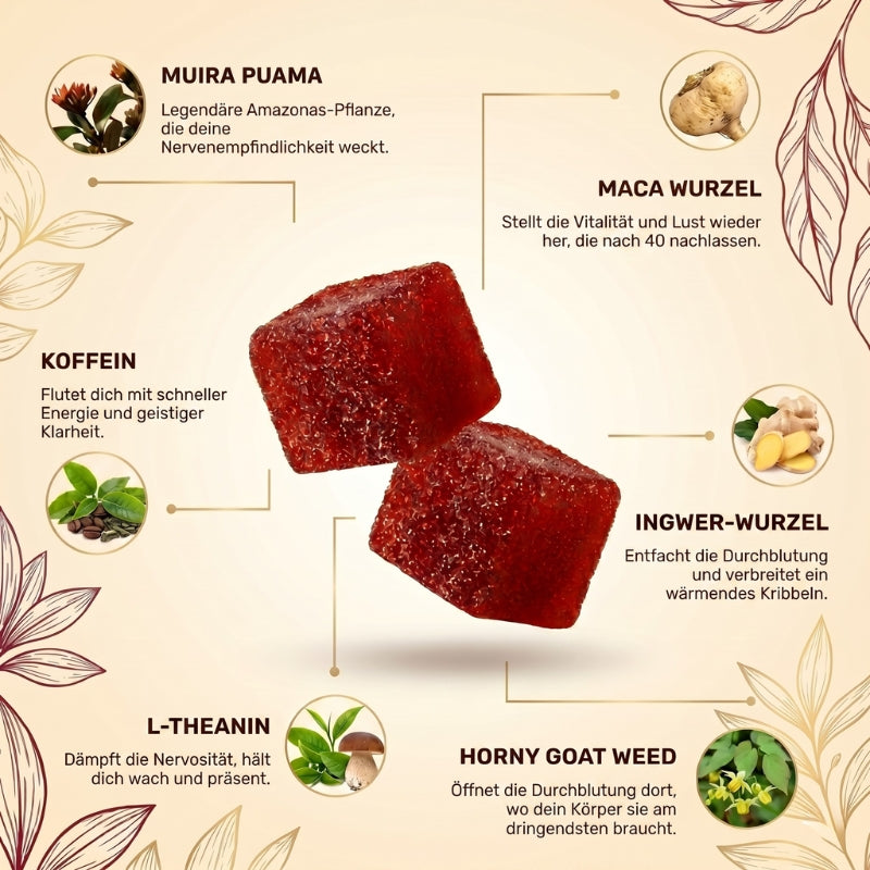 PassionBite™ | Das weibliche Viagra in einem Gummi
