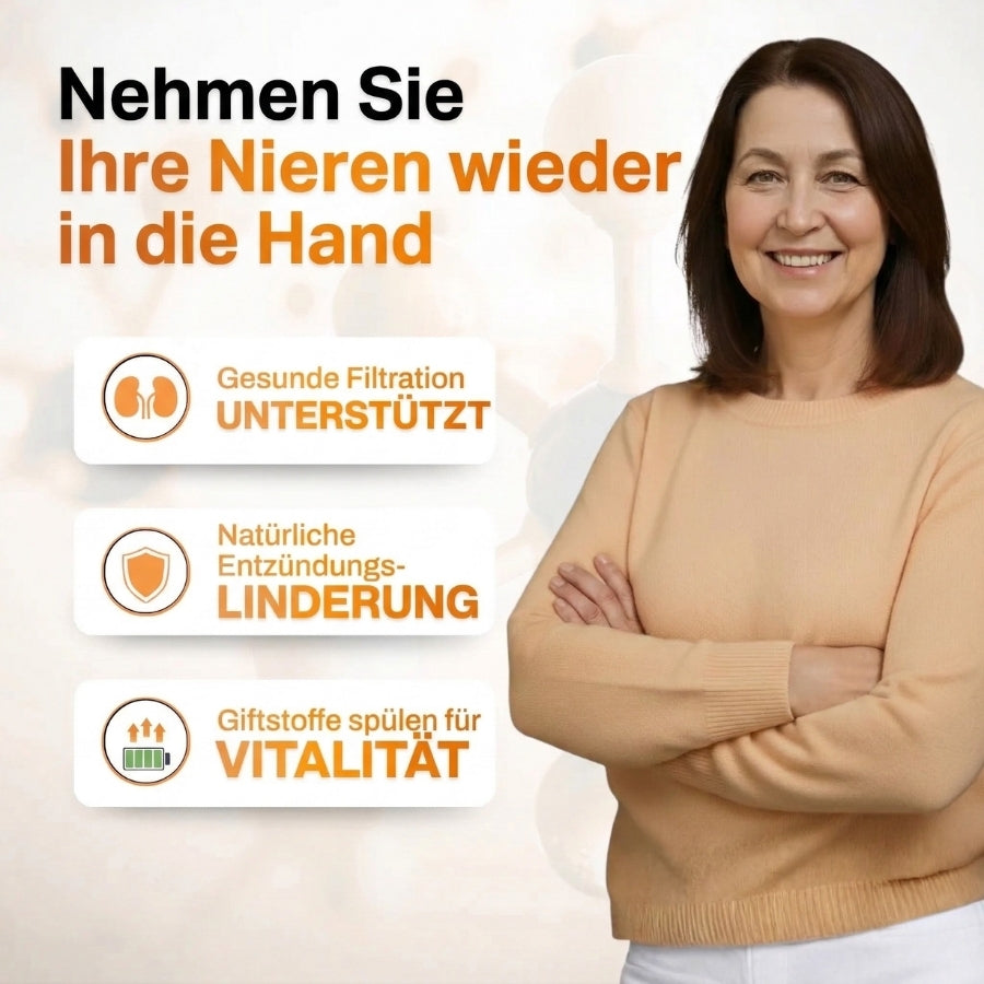 KidneyPure™ | Kurkuma + Ingwer + BioPerine® für die Nierengesundheit