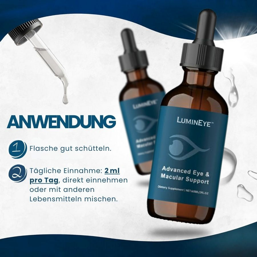 LuminEye™ | Fortschrittliche Unterstützung für Augen und Makula