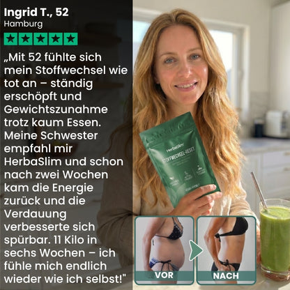HerbaSlim™ | Abnehmpulver mit 100 % pflanzlicher Matcha-Kraft