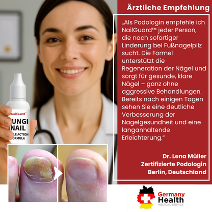NailGuard™ | Behandlung von Fußnagelpilz