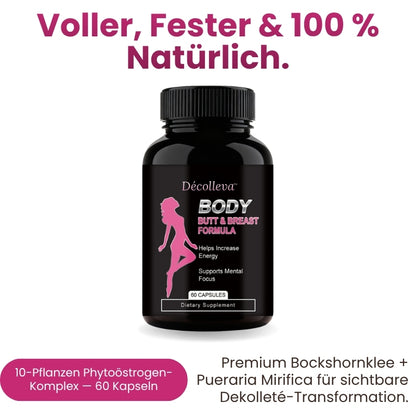 Décolleva™ | Bockshornklee + Pueraria Mirifica für Bruststraffung und Fülle