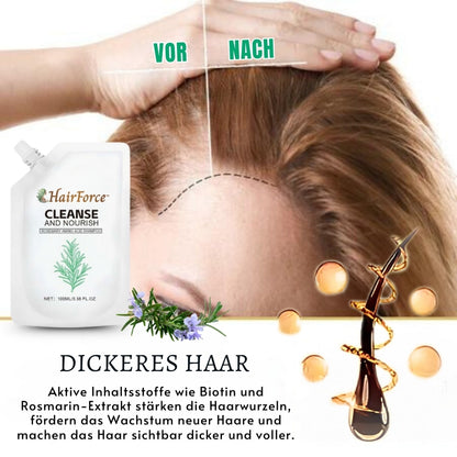 HairForce™ | Verabschieden Sie sich von Haarausfall und erhalten Sie in nur 2 Wochen volleres Haar!