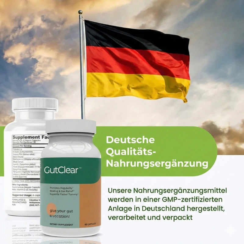 GutClear™ | Darmbarriere-Reparatur-Kapseln