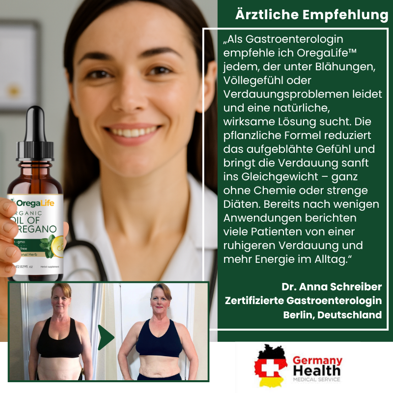 OregaLife™ | Organische Detox-Öltropfen für eine gesunde Verdauung