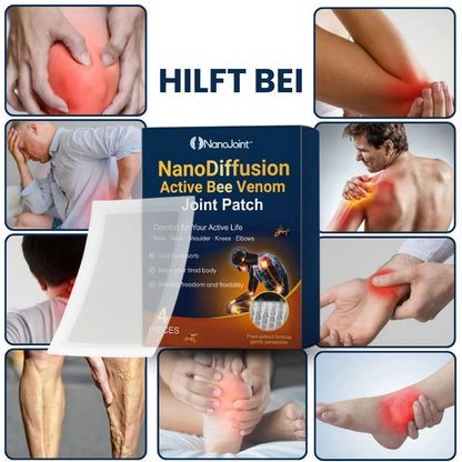 NanoJoint™ | NanoDiffusion Aktives Bienenvenom Gelenk-Pflaster