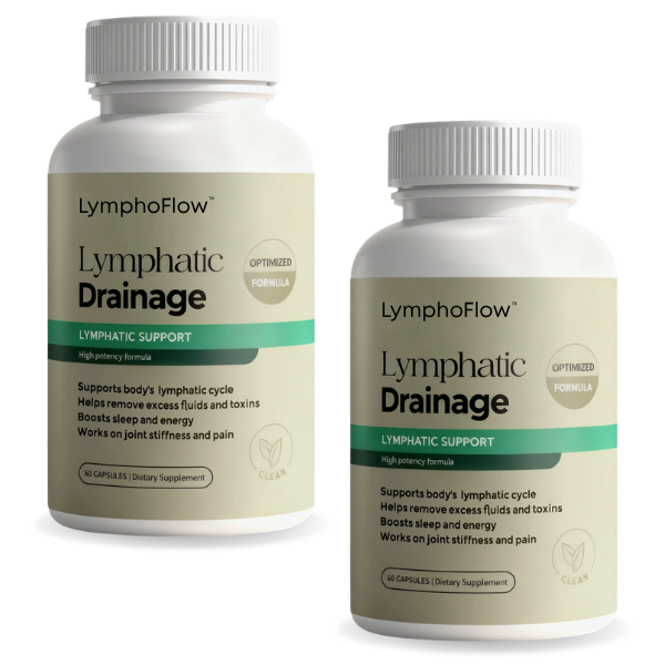 LymphoFlow™ | Lymphatische Drainage Kräuterkapseln