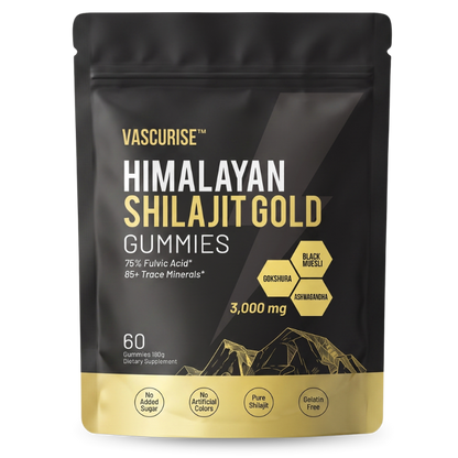 VascuRise™ | Shilajit-Gummies-Komplex für die männliche Potenz