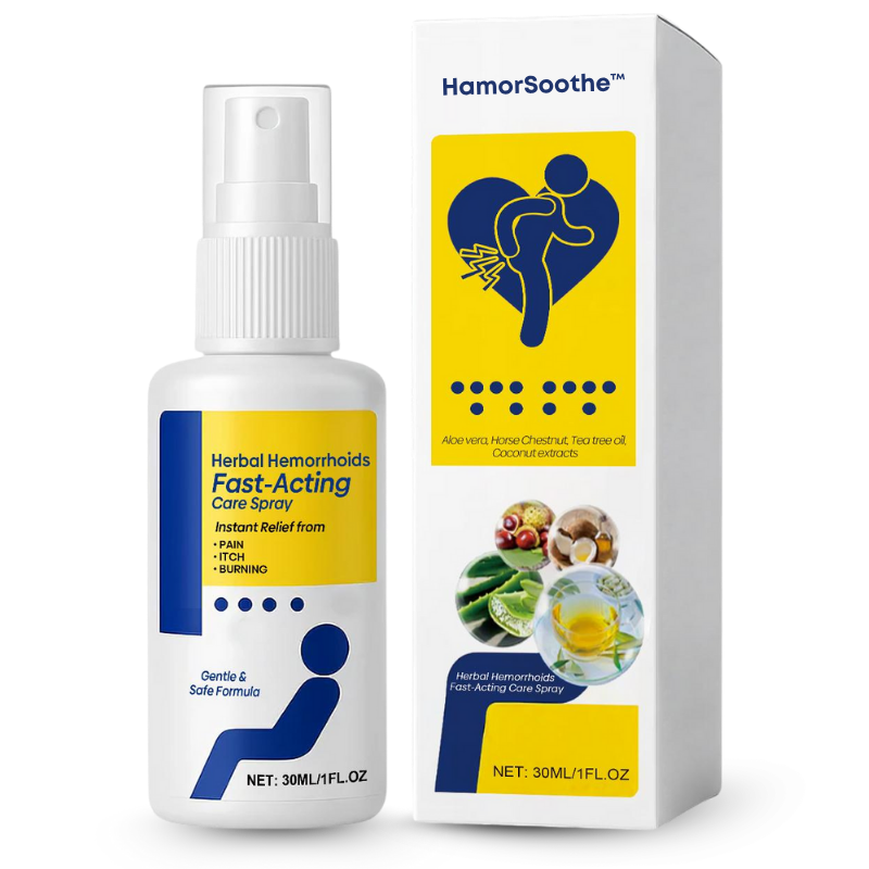 HamorSoothe™ | 100 % Natürlicher Hämorrhoiden-Spray