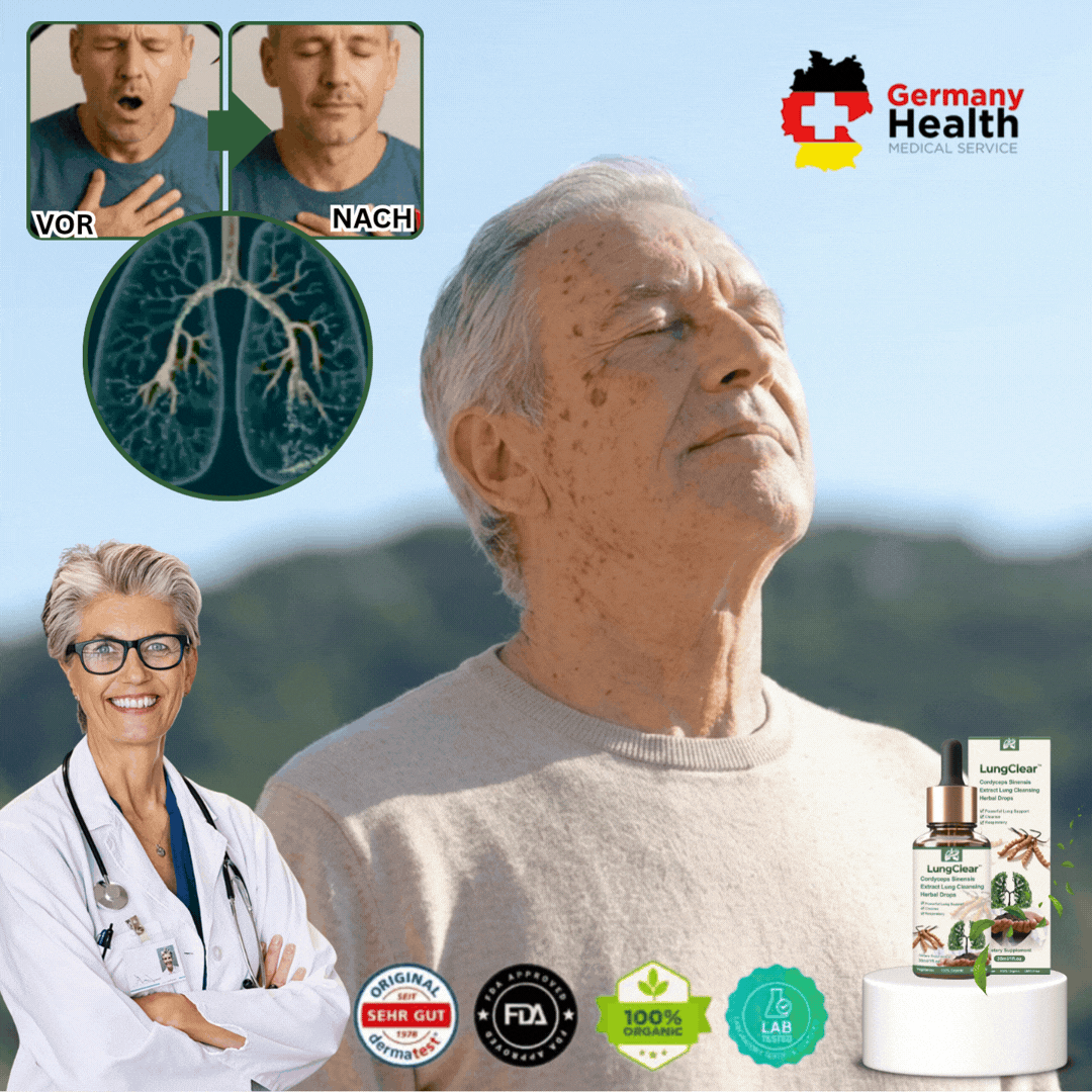 LungClear™ | Atemunterstützende Tropfen