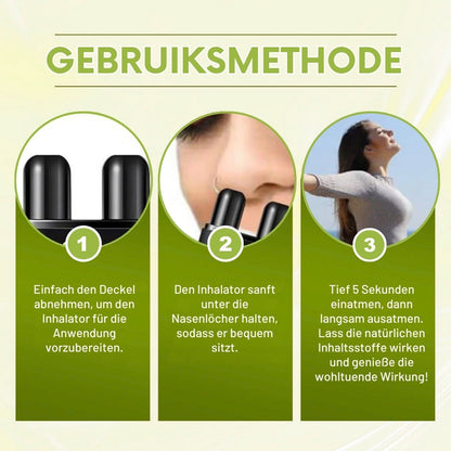 AlcoKlar™ | Körper-Entgiftender Naseninhalator