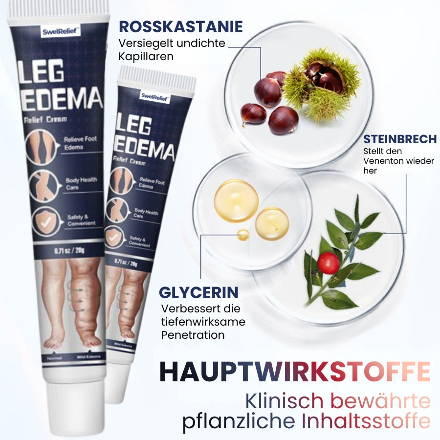 SwelRelief™ | Creme zur Linderung von Beinödemen