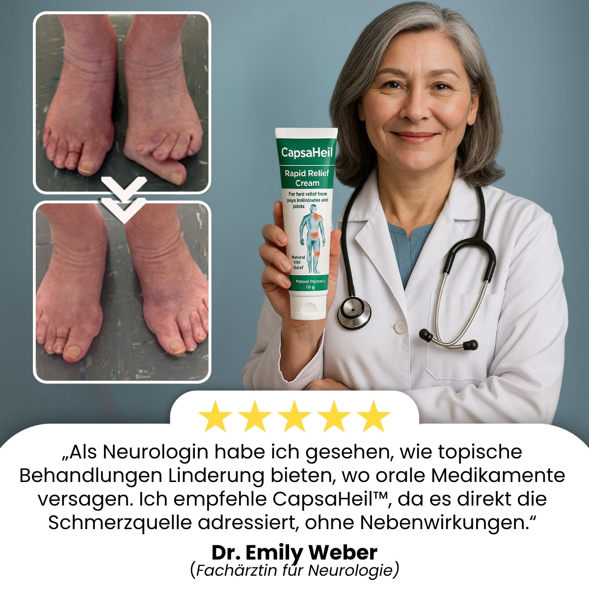 CapsaHeil™ | Neuropathie Linderungscreme