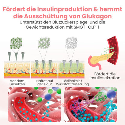 MetaSlim™ | GLP-1 Nano-Mikronadel-Pflaster