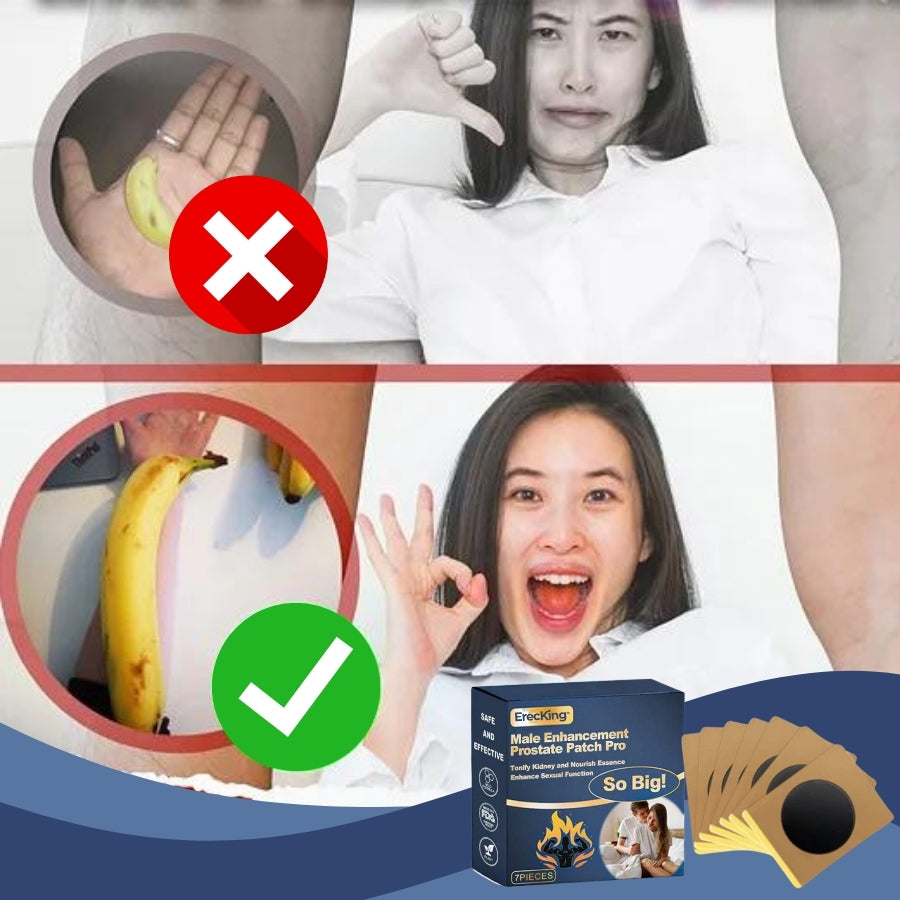 ErecKing™ | Männliches Verstärkungs-Erektions-Pflaster Pro