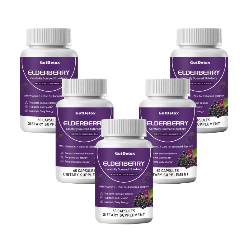 GutDetox™ | Elderberry Capsules