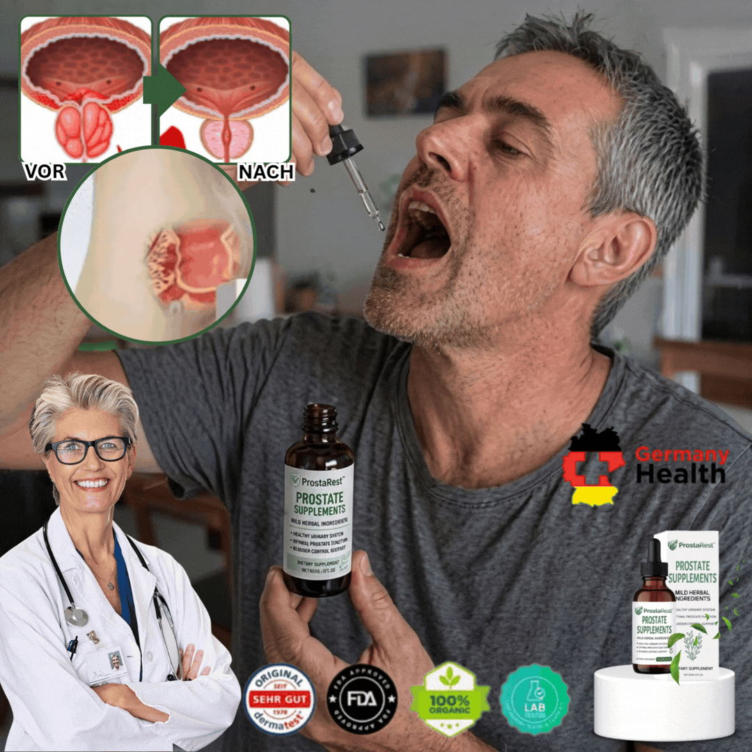 ProstaRest™ | Nahrungsergänzungsmittel für die Prostata